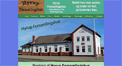 Desktop Screenshot of hyrup-forsamlingshus.dk